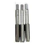 7/16" x 26 TPI Hand Tap Set – 3 Piece British Cycle Thread (BSC) Taps | Taper, Second & Plug