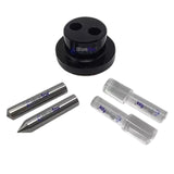Optical Center Punch Tool Kit | Precision Marking Set with Acrylic Target Lens | High-Accuracy Layout Punch