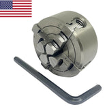 50mm 4 Jaw Independent Mini Lathe Chuck | M14×1 Threaded | Reversible Hardened Jaws