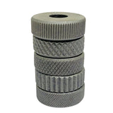 Single Wheel Knurling Tool Holder 10×10mm Shank with 6 HSS Knurls | Mini Lathe Knurling Tool