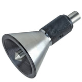 Körner zum Zentrieren (Bell Punch) – Werkzeug mit gehärteter Spitze für Rundstäbe (9,5–38 mm)