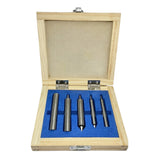 Precision 5 Piece Center & Edge Finder Set | Hardened Tool Steel | Imperial Standard | Milling Machine & Jig Boring Alignment Tool