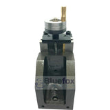 Mini Lathe Vertical Slide 90 x 50mm | Precision Milling Attachment for Bench Lathes | 40mm Travel | Two Handle Vertical Milling Slide