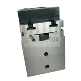 Mini Lathe Vertical Slide 90 x 50mm | Precision Milling Attachment for Bench Lathes | 40mm Travel | Two Handle Vertical Milling Slide