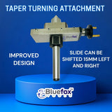 MT3 Lathe Taper Turning Attachment Cross Slide with Revolving Live Center | DE
