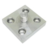 50mm Back Plate 14×1 Thread with T-Nut, Bolt & Allen Key | Vertical Slide Tooling Adapter UK STOCK