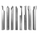Precision 8-Piece HSS Lathe Tool Set – 6mm Form Tools with Wooden Storage Box