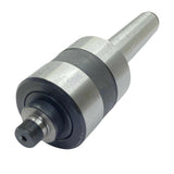 4 Jaw Independent Lathe Chuck 70mm with MT2 Revolving Live Center M14x1 Set | DE