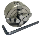 50mm 4 Jaw Independent Lathe Chuck M14 x 1 Thread with Reversible Jaws for Mini Lathes | DE