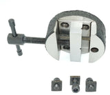 80mm Round Rotary Table Vice with 3 Tee Nuts for 3" & 4" Rotary Tables | DE