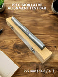 272mm Precision Lathe Alignment Test Bar 30mm Parallel Shank Mandrel with Wooden Box | DE