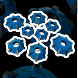 23 Piece Carbide Tipped Valve Seat Cutter Set | 12 Cutters with Pilots for Classic Engine Restoration | DE