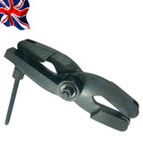8-1/4" Scissor Type Knurling Tool Holder | 1-1/2"–4-1/2" Capacity | 5/8" Shank | UK STOCK