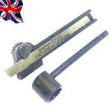HSS Parting Off Tool & Cut Off Blade System | 12mm x 8mm Shank | Bluefox Tools | UK STOCK