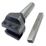 MT2 Fly Cutter with 5/16" Tool Bit | 38mm Head | M10 x 1.5 Drawbar Thread | Tool Steel Milling Cutter | UK STOCK