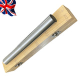 Lathe Alignment Test Bar 272mm (10-3/4") Parallel Shank Mandrel | EN31 Alloy Steel | Wooden Storage Box | UK STOCK