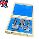 T37 Schnellwechsel-Stahlhalter, 5-teiliges Set passend für Myford Super 7 ML7 Drehmaschine Bluefox Holzkiste | UK LAGER