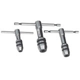 T-Griff-Windeisen-Set 3-teilig | M1-M4, M4-M8 & M6-M12 | Ratschen-Gewindebohrerhalter-Set | UK LAGERBESTAND