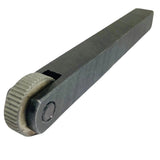 1 Wheel Lathe Knurling Tool | 12mm Square Shank | 6 Pattern HSS Knurls for Small & Mini Lathes | UK STOCK