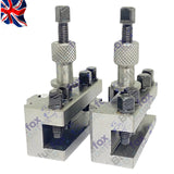 2 x T51 T1 Quick Change Tool Post Holders | 16mm Capacity | Boxford & Small Harrison Lathes | UK STOCK