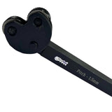 2 Wheel Knurling Tool with Pivoting Head 1.5mm Pitch | 1/2" Shank Lathe Knurling Tool | UK STOCK