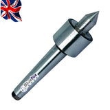 MT1 Slim Body Revolving Live Centre 23mm Head | Mini Lathe Live Center | Bluefox | UK STOCK