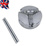 65mm 3 Jaw Self Centering Lathe Chuck M14 x 1 Thread | Mini Lathe & Unimat Chuck | UK STOCK