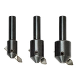 Engineers Fly Cutter Set with HSS Round Tool Bits | 8mm Shank | 3 Piece Milling Cutter Set | UK STOCK