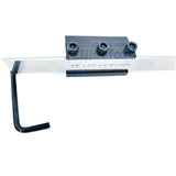 12mm Lathe Parting Off Tool Holder | T-Type Clamp with 1/8" x 3/4" x 6" HSS Blade | UK STOCK