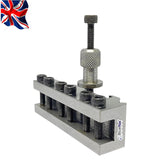 T37 Quick Change Toolpost Holder Extended Type 12mm Capacity | Myford ML7 Super 7 | UK STOCK