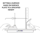 Large Engineers Universal Scribing Block Surface Gauge Scriber 9" & 12" Adjustable | UK STOCK