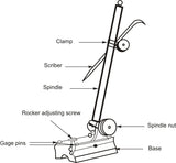 Large Engineers Universal Scribing Block Surface Gauge Scriber 9" & 12" Adjustable | UK STOCK