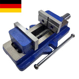100mm (4") Self Centering Machine Vice for Milling & Drilling | Precision Cast Iron Vice | Bluefox Tools | DE