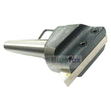 MT3 Fly Cutter with 50mm Head | M12 x 1.75 Drawbar | 5/16" Tool Bit | Bluefox Tools | UK STOCK