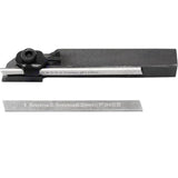 10mm Mini Lathe Cut Off Parting Tool Holder with 6 M2 HSS Blades | 10 x 10 x 75mm | Bluefox Tools | UK STOCK