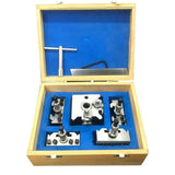 T51 Quick Change Tool Post Set with Standard, Boring & Parting Holders | Boxford Lathe | Wooden Box | Bluefox Tools | UK STOCK