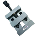 85mm Drill Press Vice for Vertical Slide | 86mm Jaw Width | 43mm Jaw Opening | Fits Myford Vertical Slides | Bluefox Tools | UK STOCK