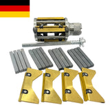Cylinder Engine Hone Kit 3-1/2" to 6-1/2" | Heavy Duty Honing Tool with 4 Stone Sets | DE