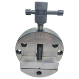 100mm Round Vice for 4" (100mm) Rotary Milling Table with M6 T-Nuts | Cast Iron | Bluefox Tools | DE