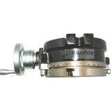 HV6 Rotary Table 150mm (6") Horizontal Vertical 4 Slot with MT2 Centre Bore | 90:1 Ratio | Bluefox Tools | DE