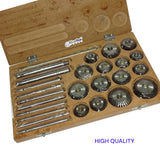 15 Pc Valve Seat & Face Cutter Set High Carbon Steel | 15 Cutters with Pilots, Arbor & Metal Case | Bluefox Tools | UK STOCK