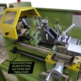 Mini Lathe Vertical Slide Milling Attachment Toolpost Tool Steel 100mm Bluefox | UK STOCK