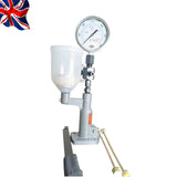 Diesel Injector Nozzle Pop Tester 0–600 BAR | 0–8500 PSI Dual Scale Gauge | Heavy-Duty Tester UK STOCK