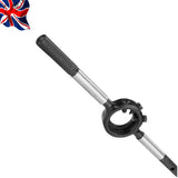 3-1/2 Inch Round Die Stock Handle – Heavy Duty All Steel Die Holder for External Thread Cutting UK STOCK