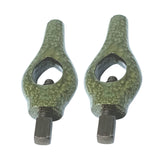 2 X Straight 1/2" Lathe Carrier Drive Dogs – Between Centres Turning for Myford & Boxford Lathes