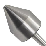 MT3 Revolving Live Center Bull Nose for Pipe & Tube Work – 1/2" to 3" Capacity (12–78 mm)