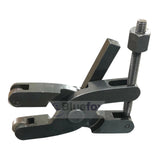 BlueFox Tools 1/2" Quick Action Scissor Type Knurling Tool Holder | 1/16"–2-1/4" Capacity | 1/2" x 5/8" Shank with Medium Diamond Knurls