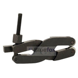 BlueFox Tools 1/2" Quick Action Scissor Type Knurling Tool Holder | 1/16"–2-1/4" Capacity | 1/2" x 5/8" Shank with Medium Diamond Knurls