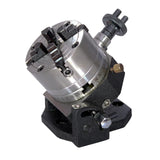 BlueFox Tools 4" (100mm) Tilting Rotary Table with 100mm 4 Jaw Independent Chuck & Backplate | M14×1 | Precision Milling Rotary Table