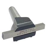 BlueFox Tools MT2 Shank Fly Cutter 38mm Head | M10 x 1.5 Drawbar Thread | Includes 5/16" HSS Tool Bit | Milling Cutter